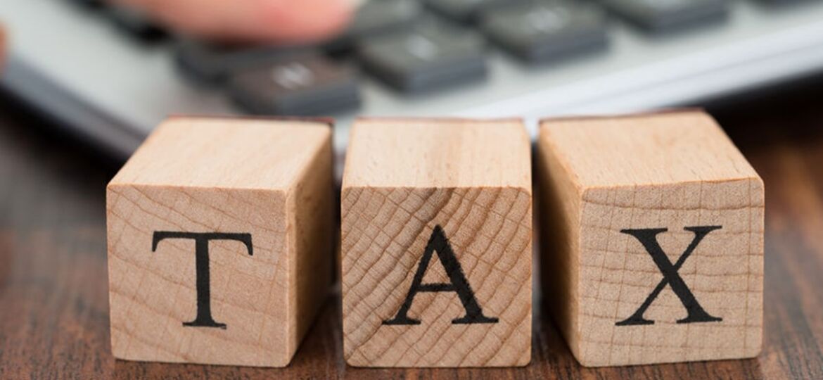 tax blocks on table